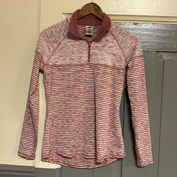 Avia Jackets & Coats 6 For 35 Avia Blush Pink Space Dyed Half Zip